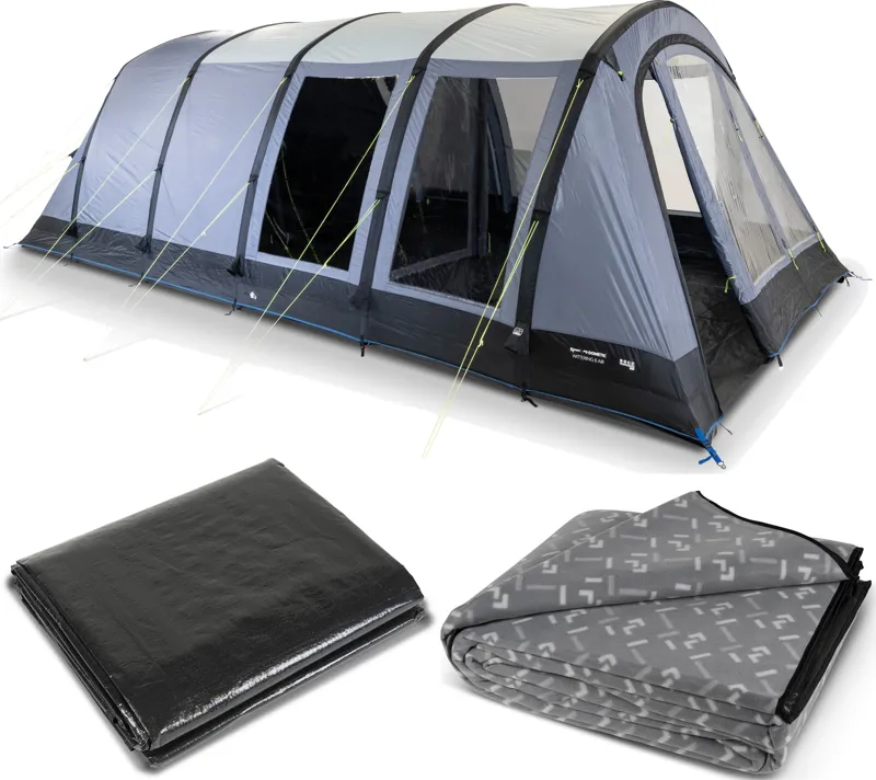 Kampa Dometic Demo Wittering 6 AIR Tent Package - 2020 Model